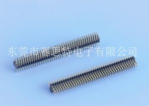 排针一般广泛被应用于PCB板的连接上，有万用连接器的美名